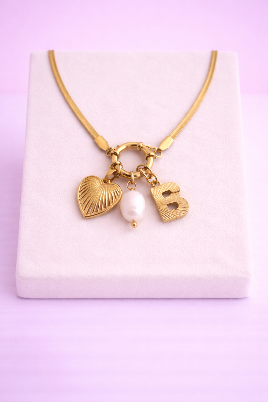 Initial Charm Necklaces