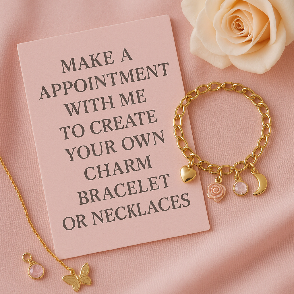 Custom Charm Appointment (Cita para Crear Tu Pulsera o Collar con Charm)
