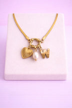Initial Charm Necklaces