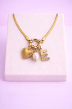 Initial Charm Necklaces