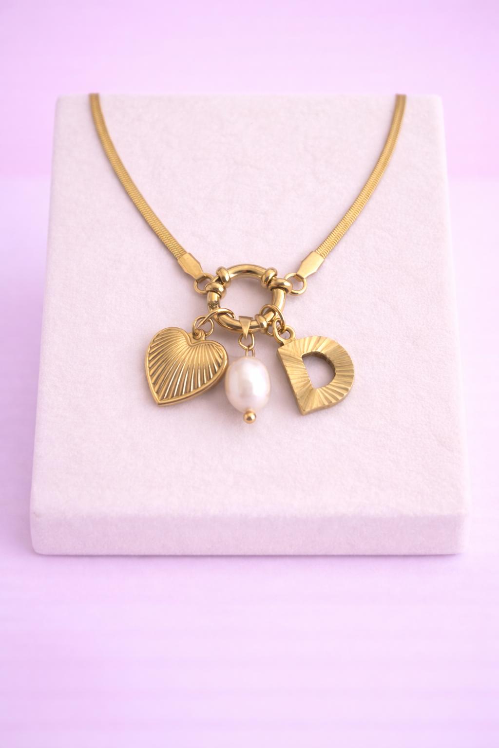 Initial Charm Necklaces