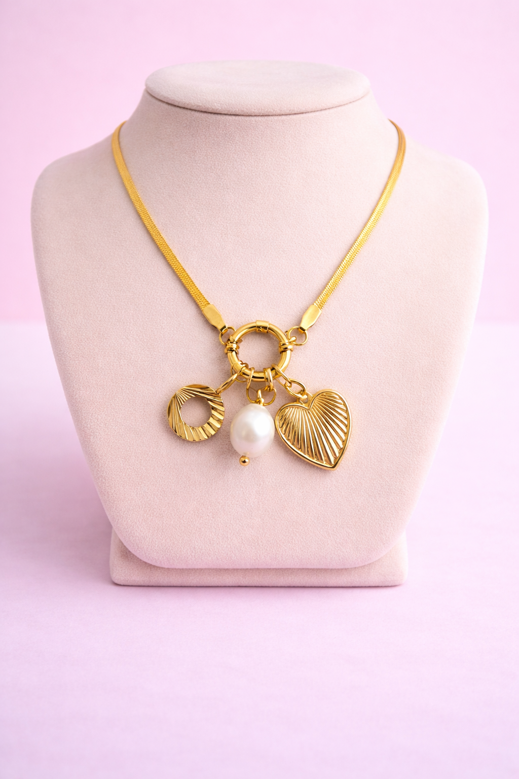 Initial Charm Necklaces