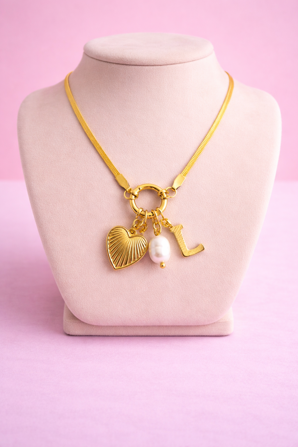 Initial Charm Necklaces