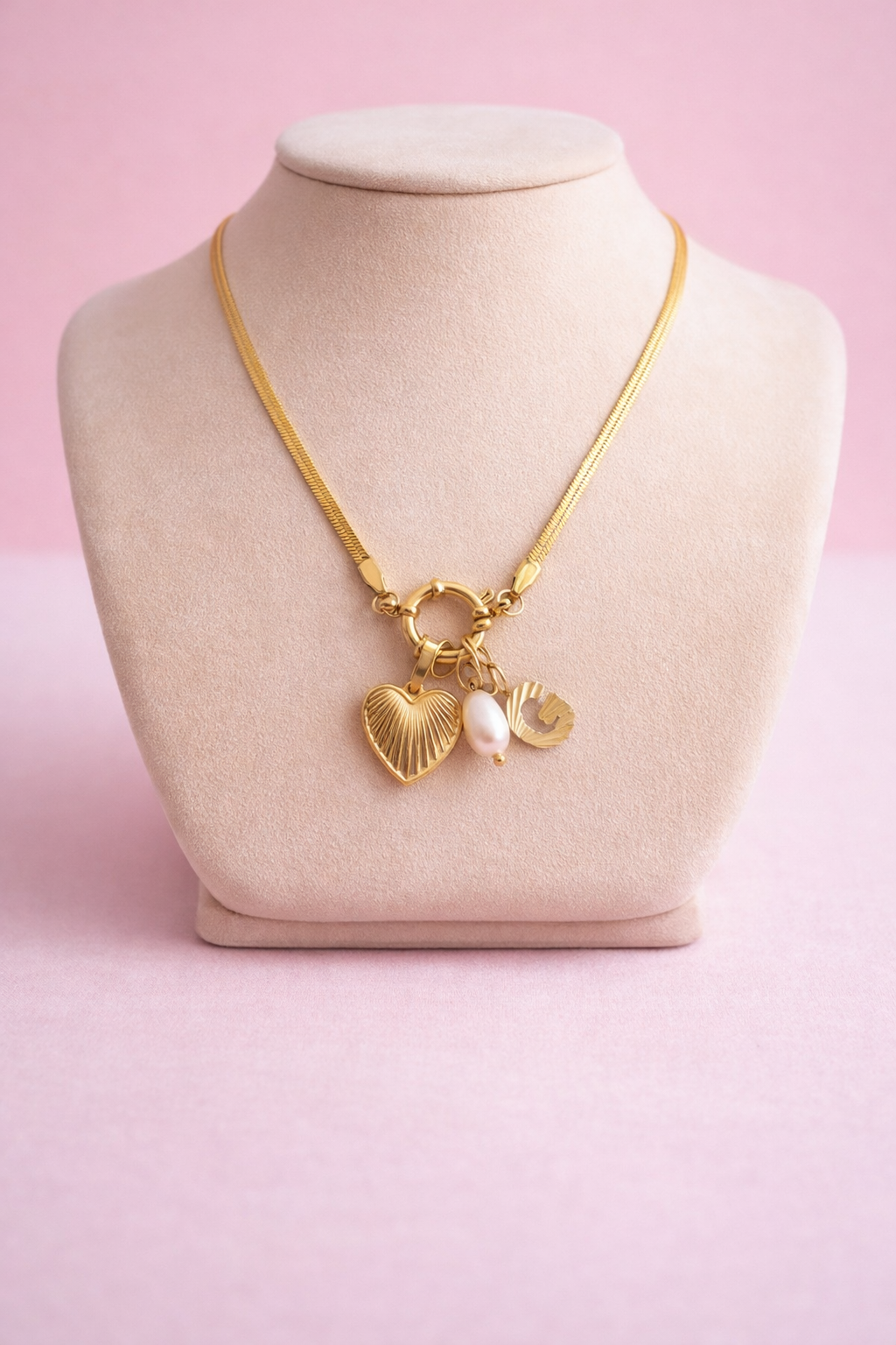 Initial Charm Necklaces