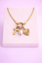 Initial Charm Necklaces