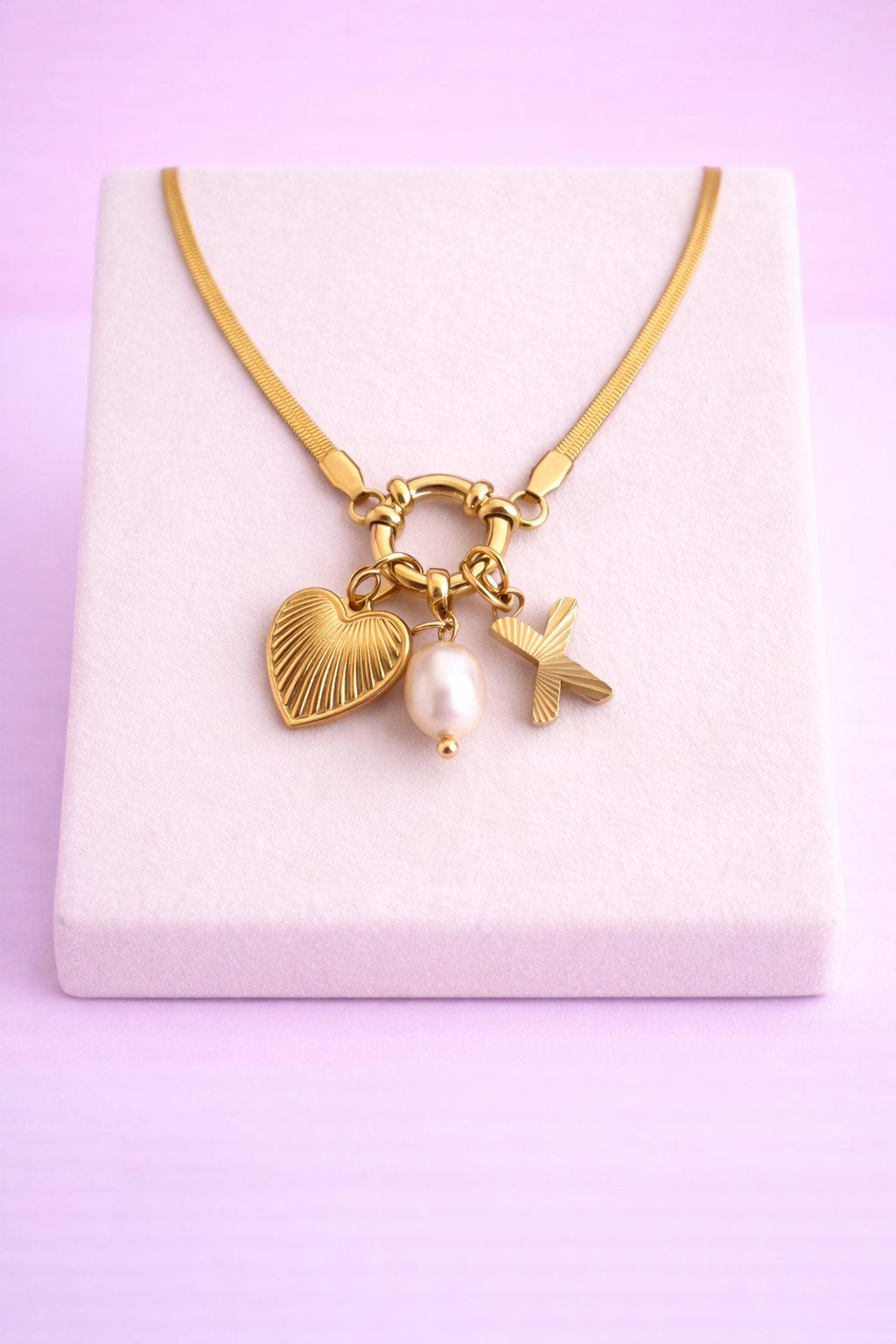 Initial Charm Necklaces