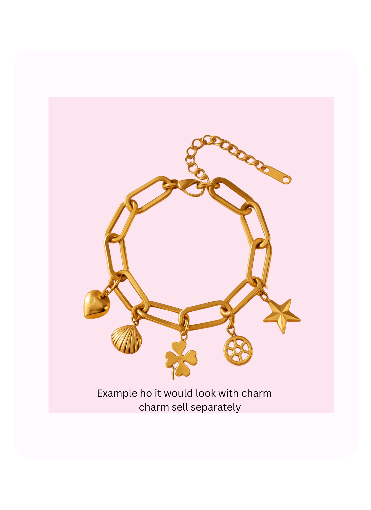 Bold Paperclip Bracelet