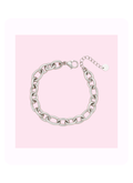 Silver Twist Link Bracelet