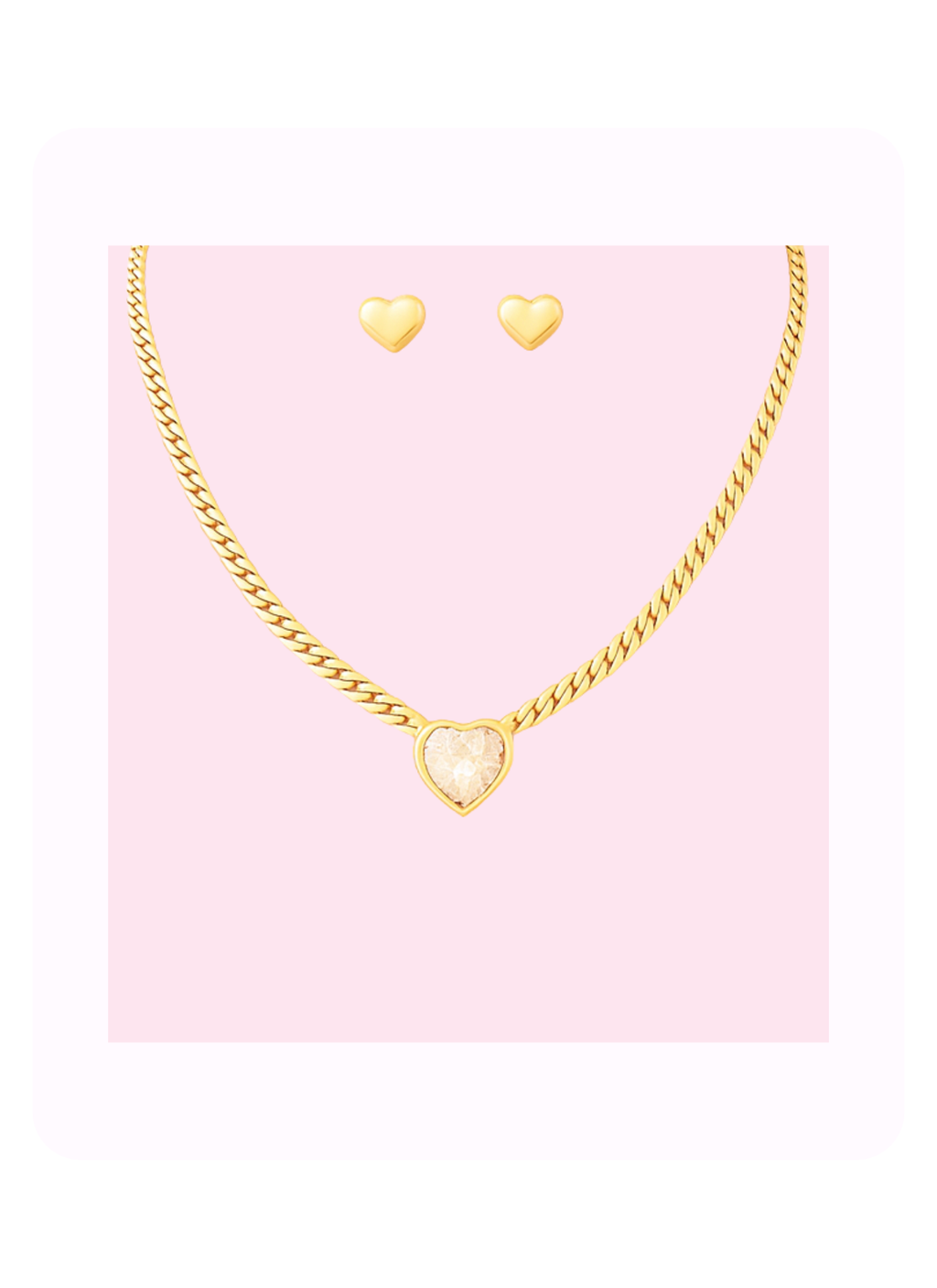 Golden Heart Duo Set