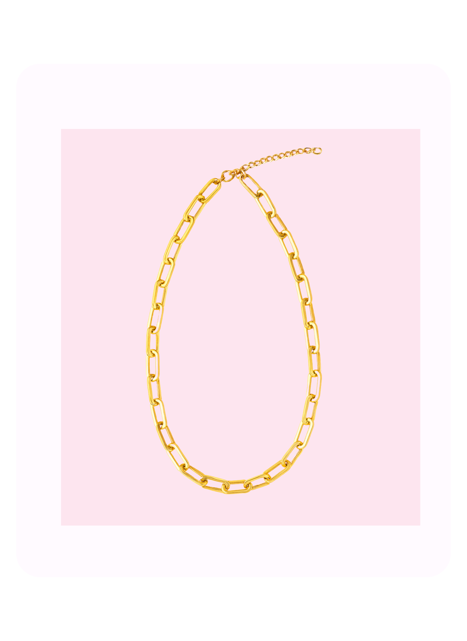 Élise Paperclip Necklaces