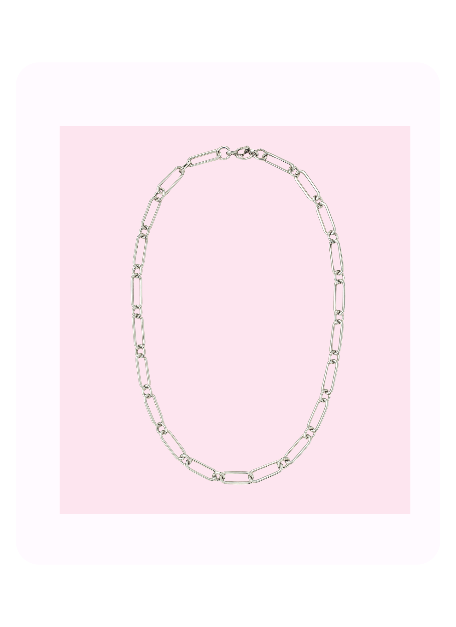 Clip Silver Necklaces