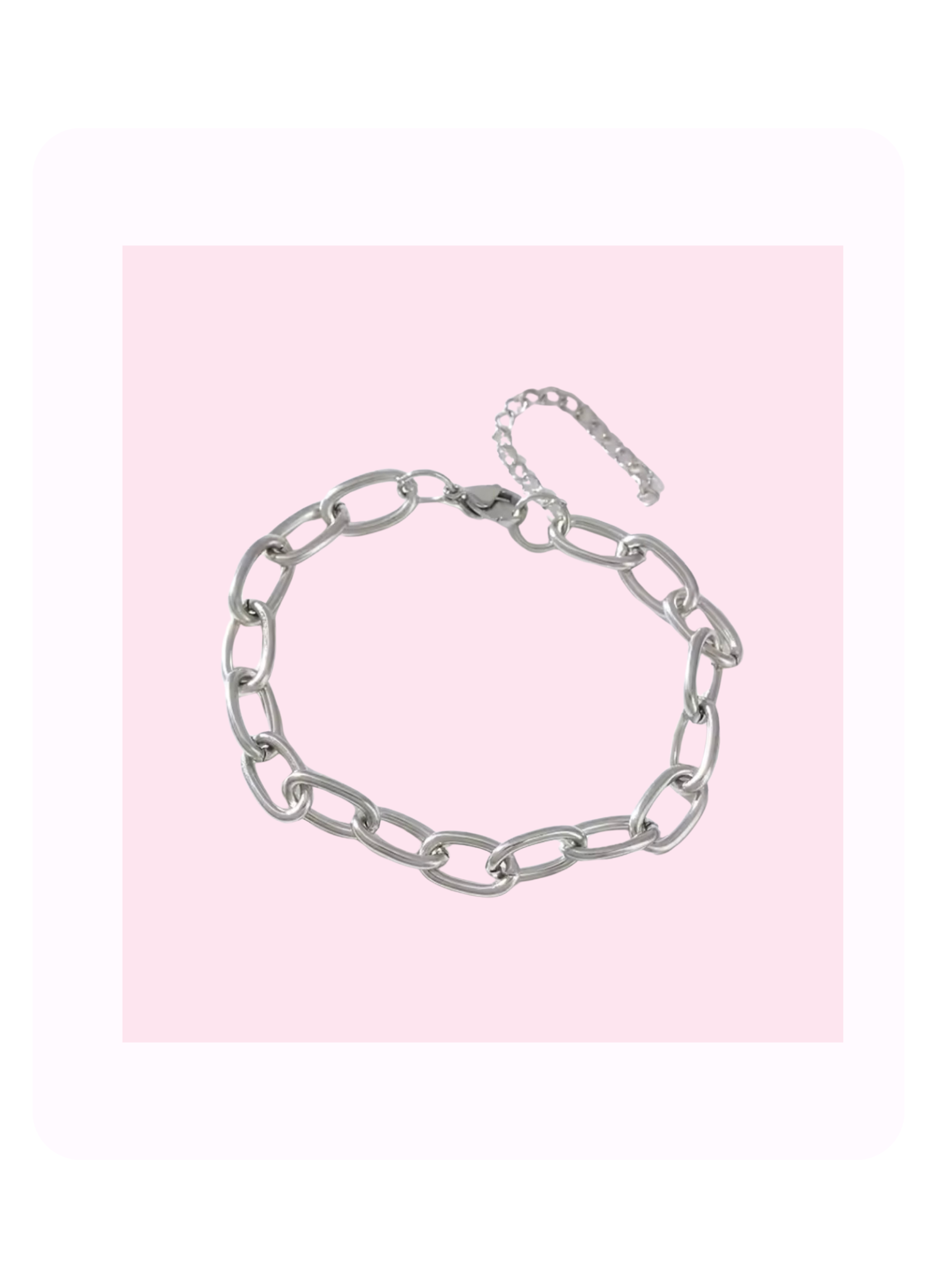 Lumi Oval Link Bracelet