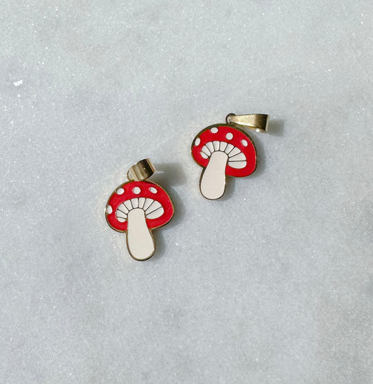 Red Mushroom charm