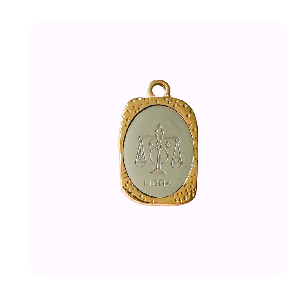 Zodiac Sign Silver and Gold