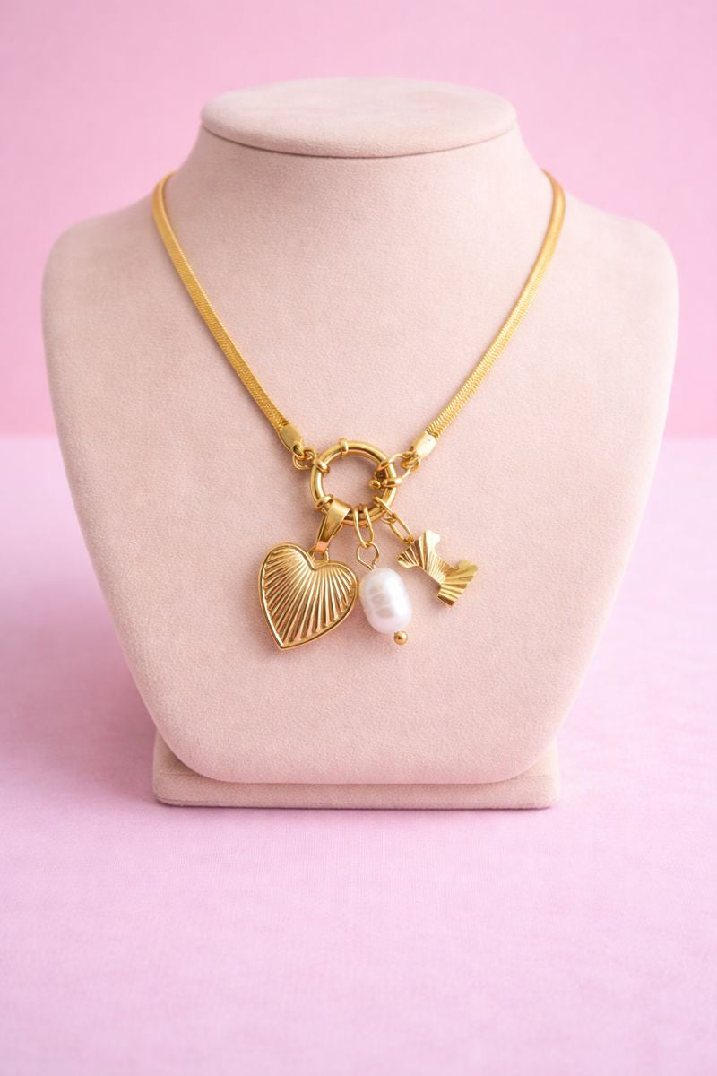 Initial Charm Necklaces