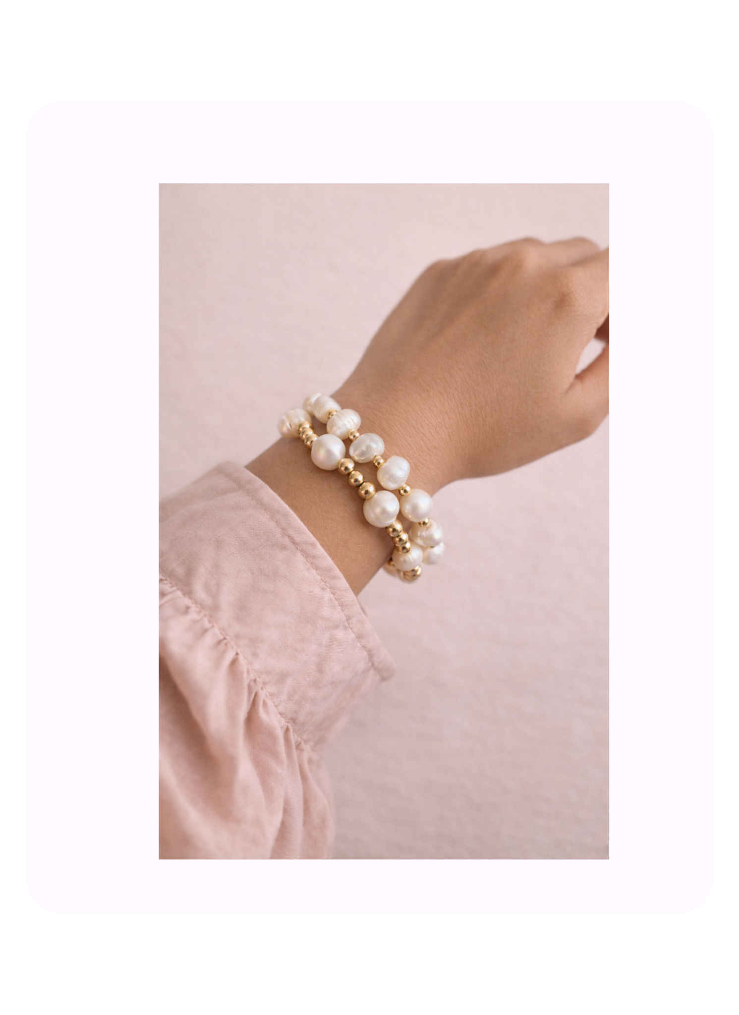 Fresh water pearl bracelet