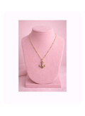 Golden Anchor Necklace