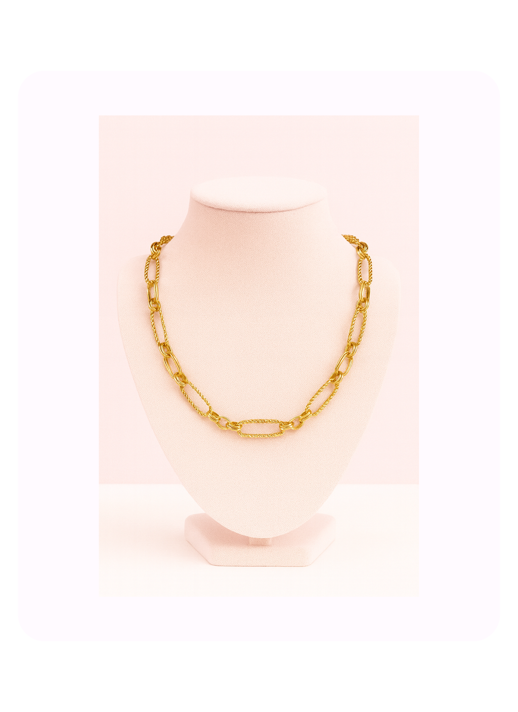 Rope Link Luxe Necklace