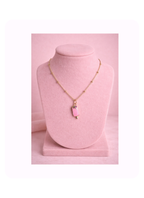 Pink Popsicle Necklace