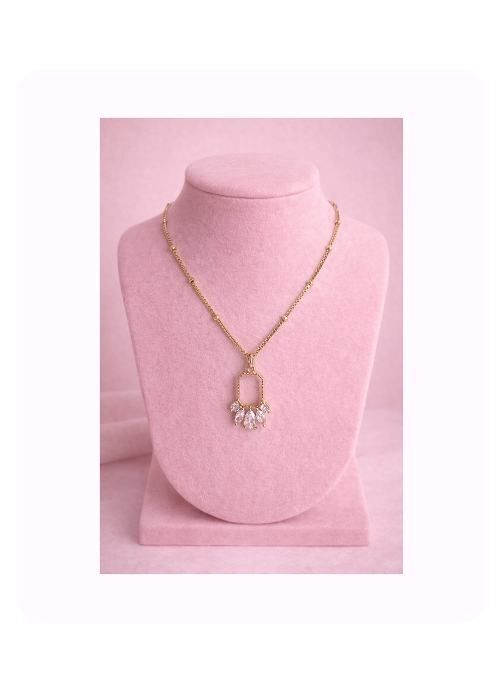 Celeste Frame Necklace