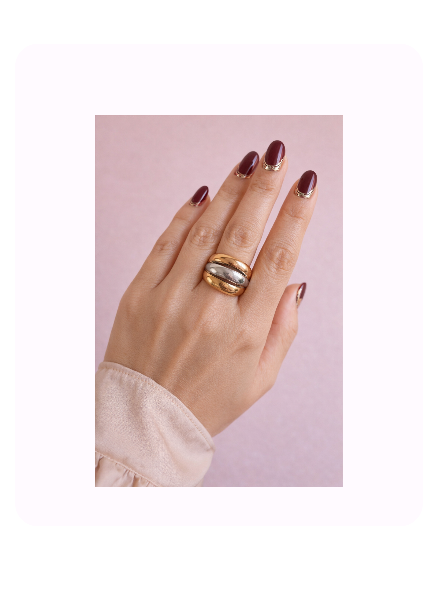 Bond Mixed Metal Ring