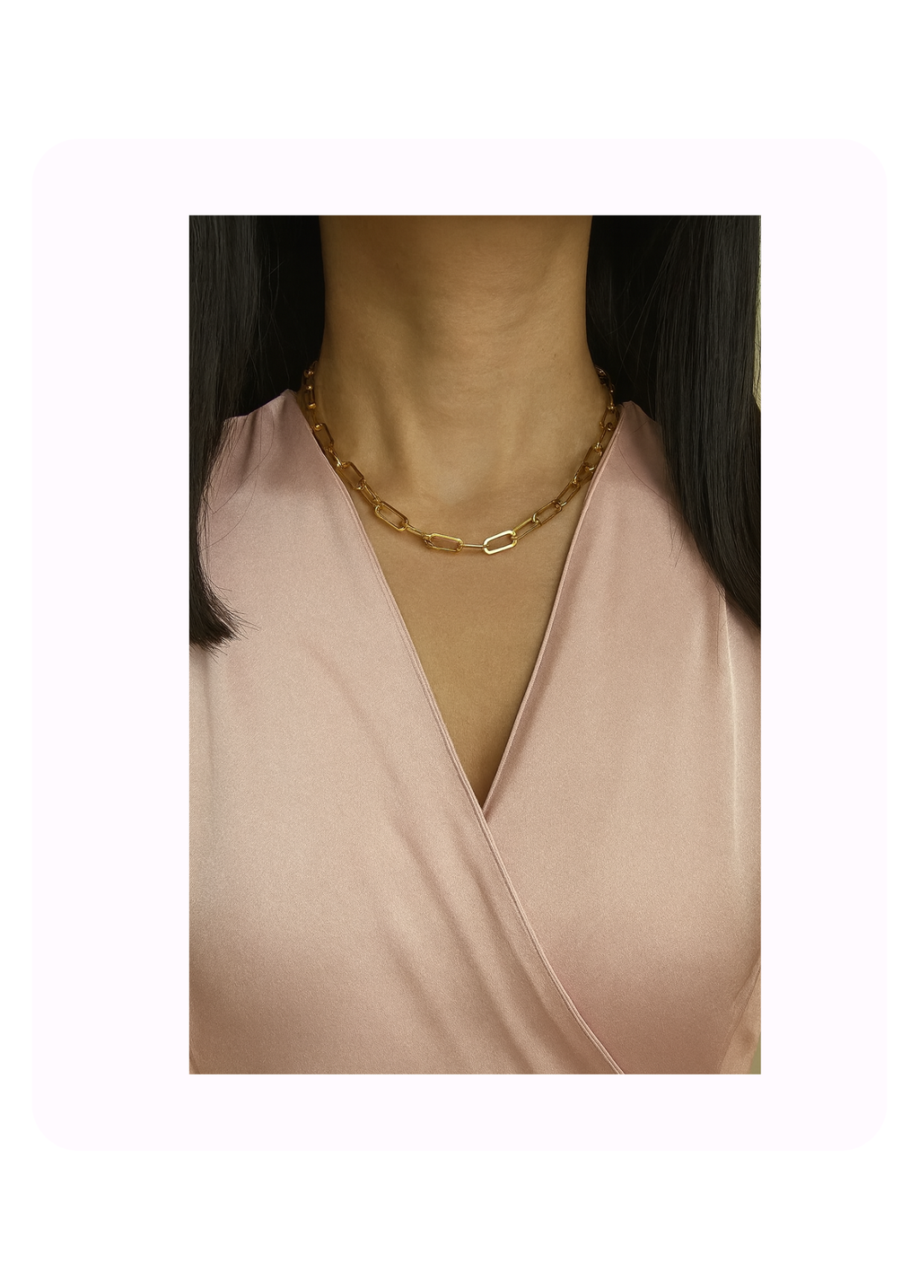 Élise Paperclip Necklaces