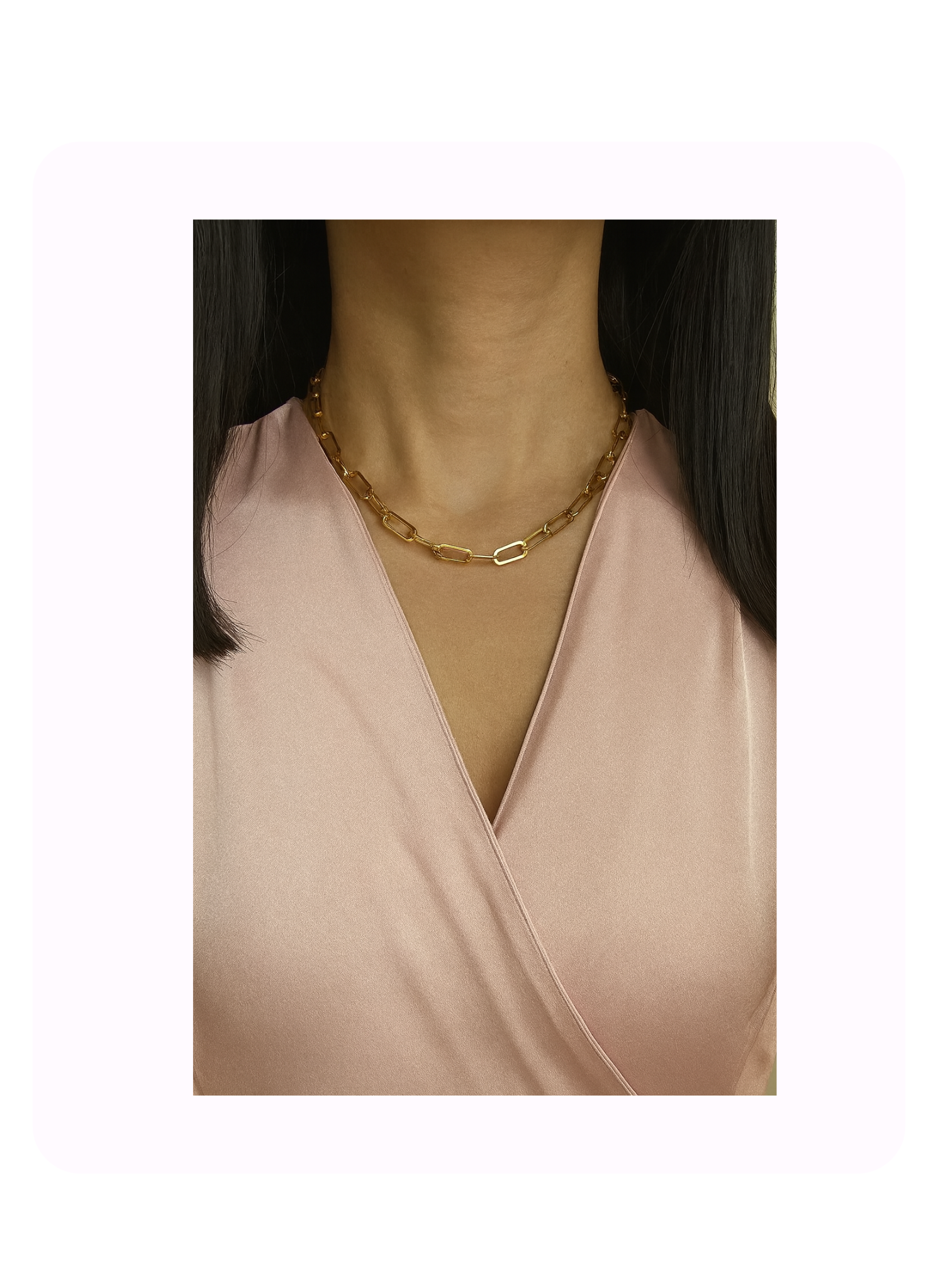 Élise Paperclip Necklaces