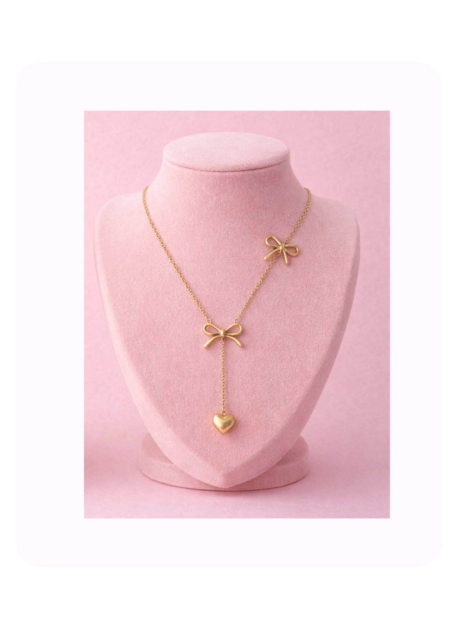 Amour Bow Necklace
