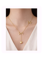 Amour Bow Necklace