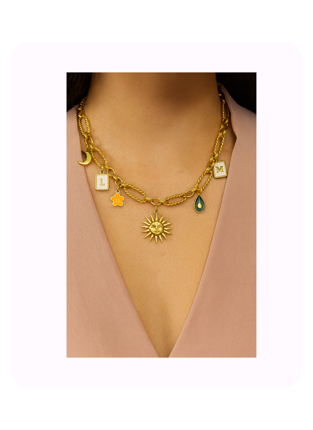 Rope Link Luxe Necklace