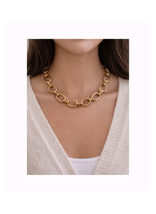 Aurelia Knot Necklace