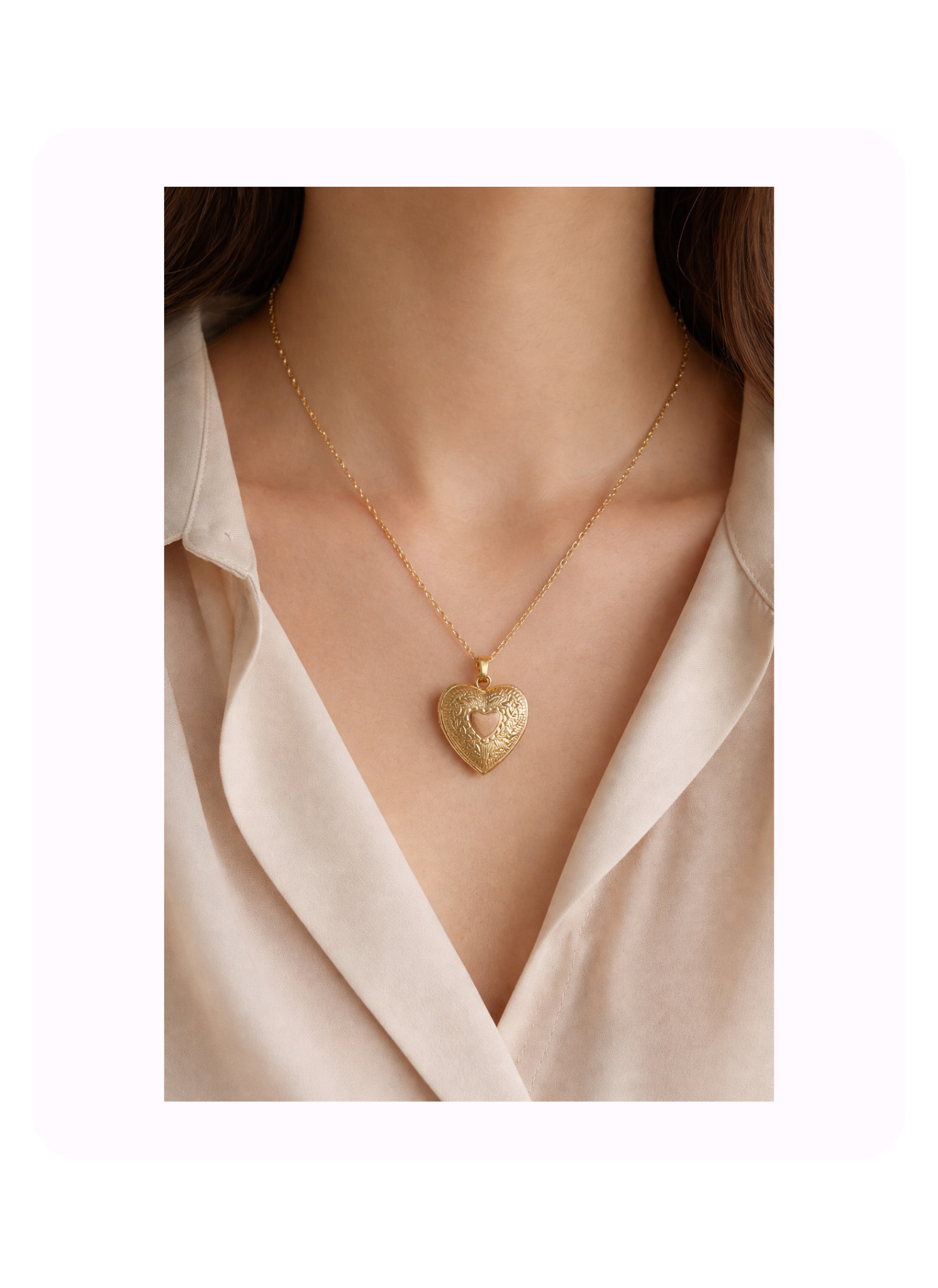 Locked Heart Necklace