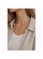 Golden Anchor Necklace