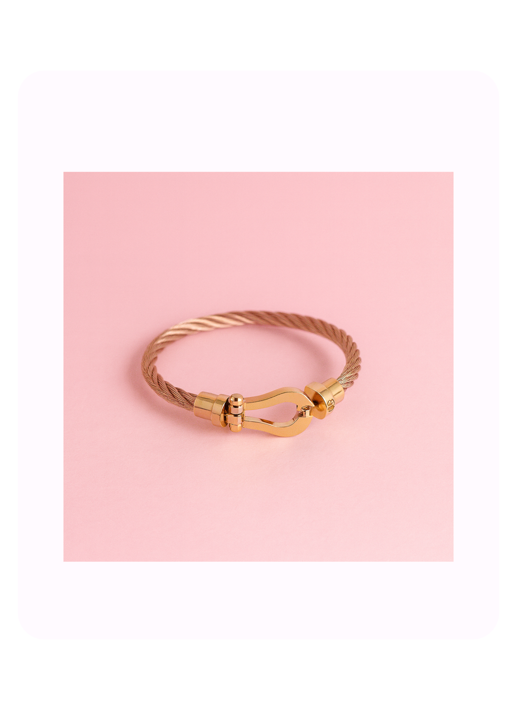 Bracelet Magnetic Thread Horseshoe