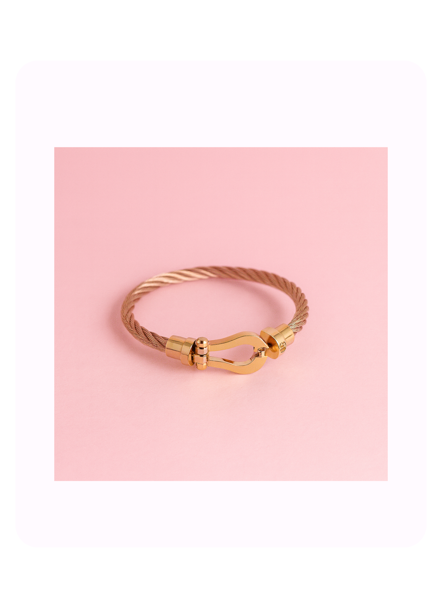 Bracelet Magnetic Thread Horseshoe