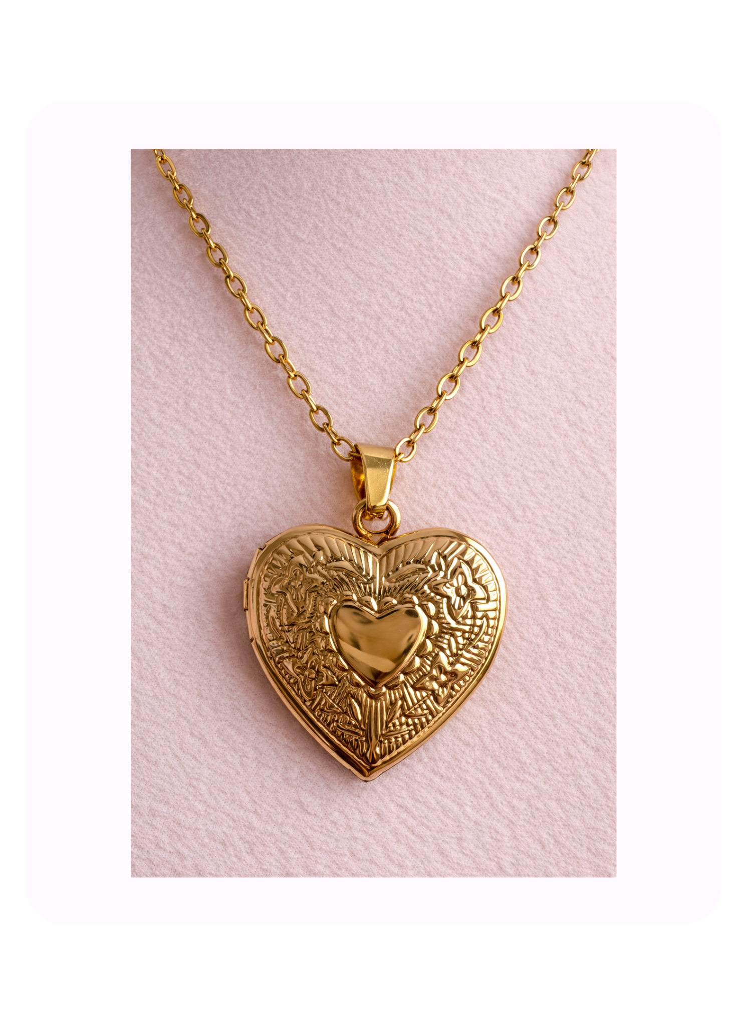 Locked Heart Necklace