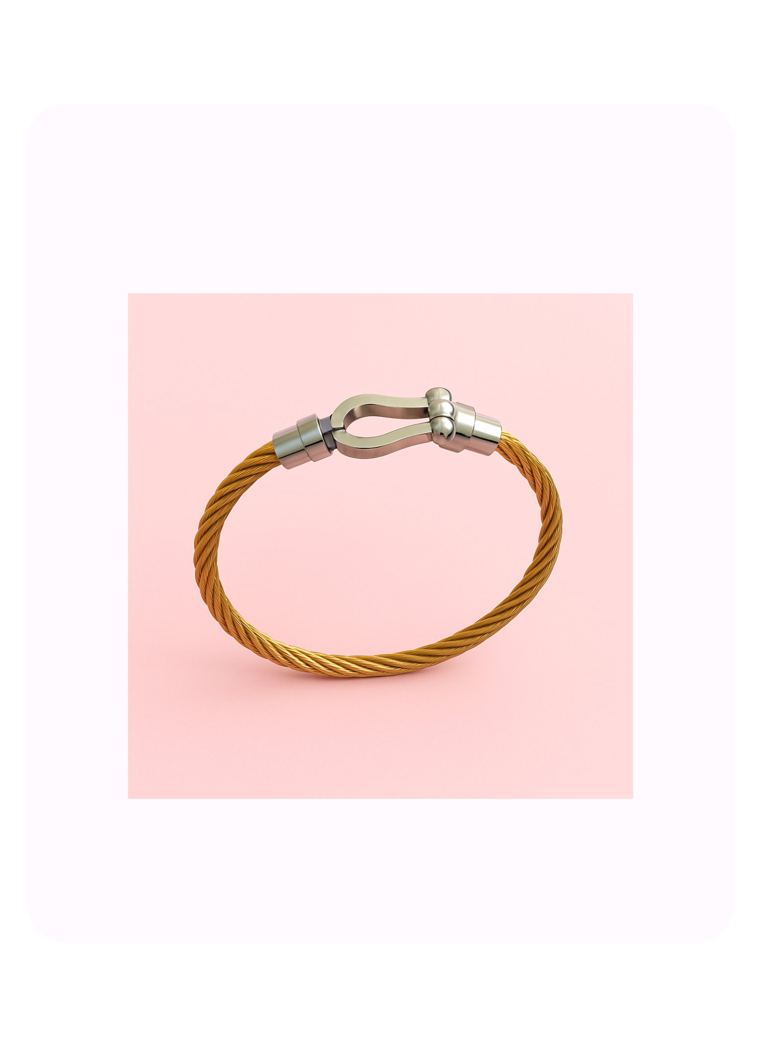 Bracelet Magnetic Thread Horseshoe