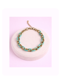 Mint Link Bracelet