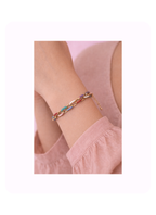 Rainbow Link Bracelet