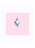 Blue Daisy Charm