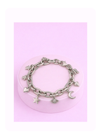 Silver Texture Bracelet