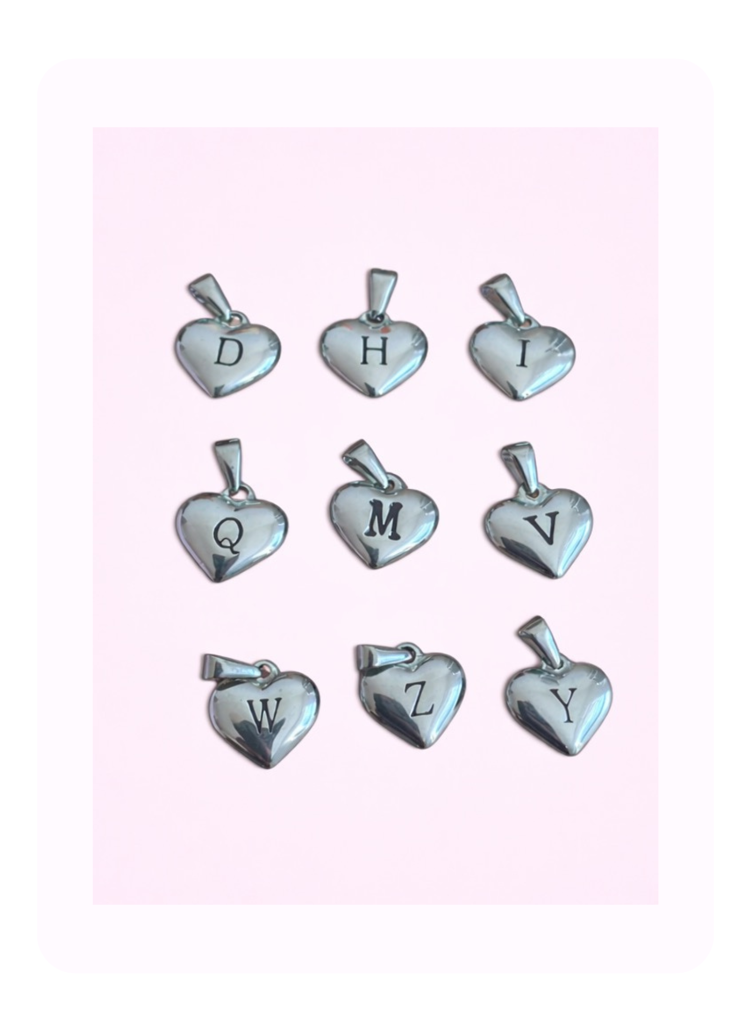 Silver hearth initial
