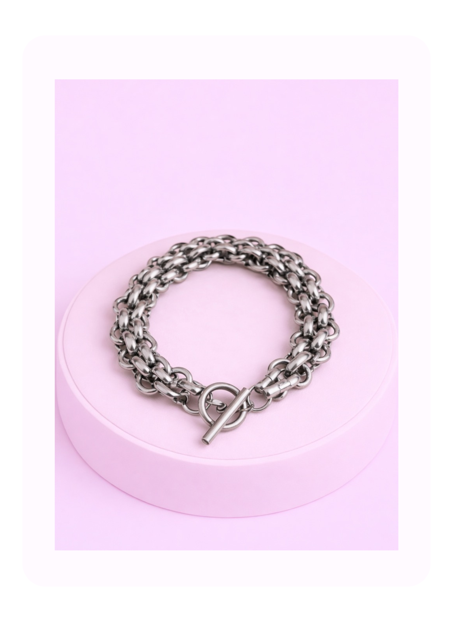 Mesh Silver Bracelet