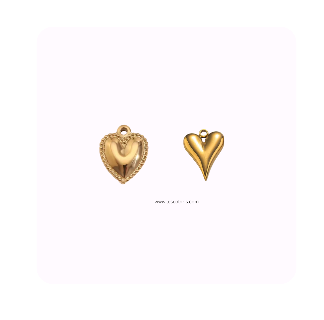 Golden Duo Hearts