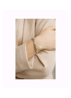 Ovaline Silver Bracelet