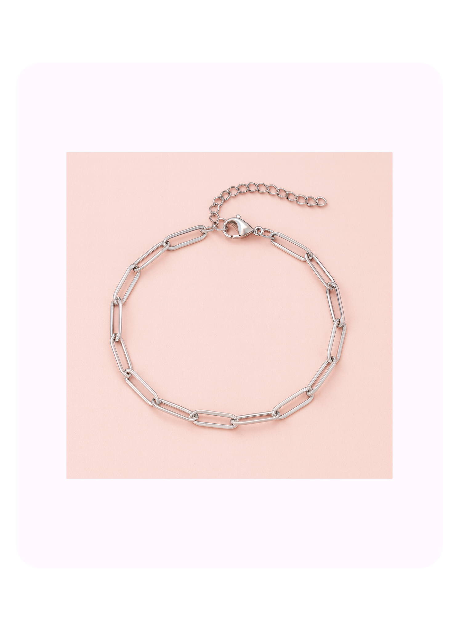 Silver Sleek Bracelet