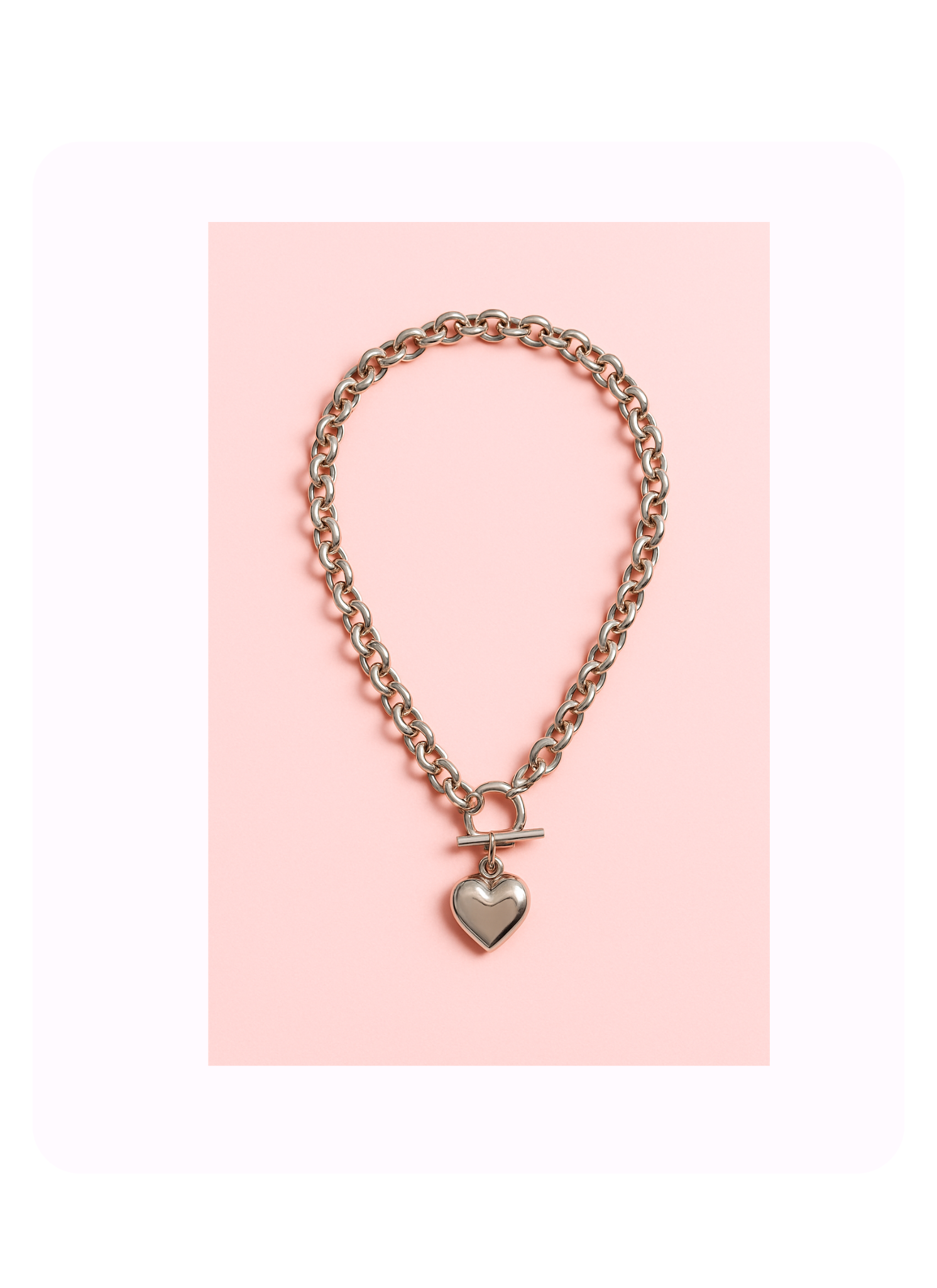 Heart Chain Necklace