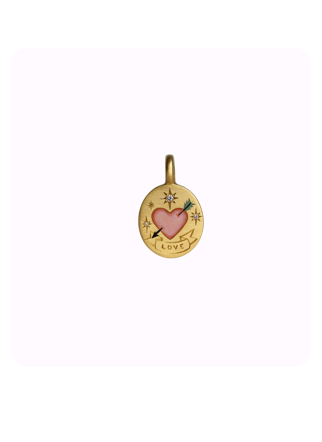 Cupid’s Love Medallion