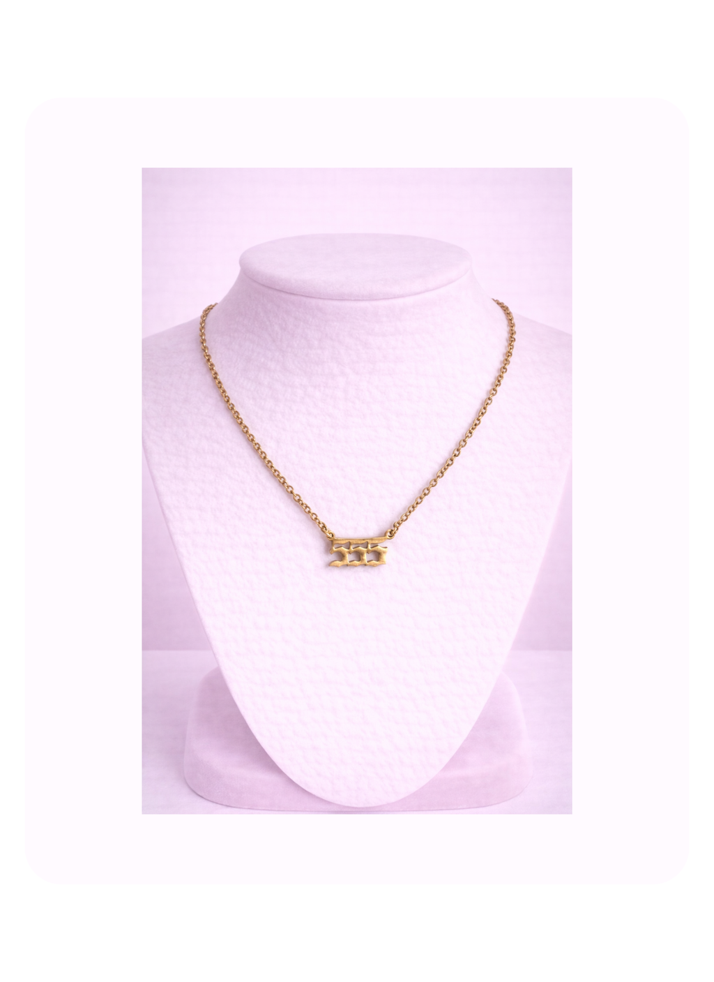 Embrace 555 Necklace