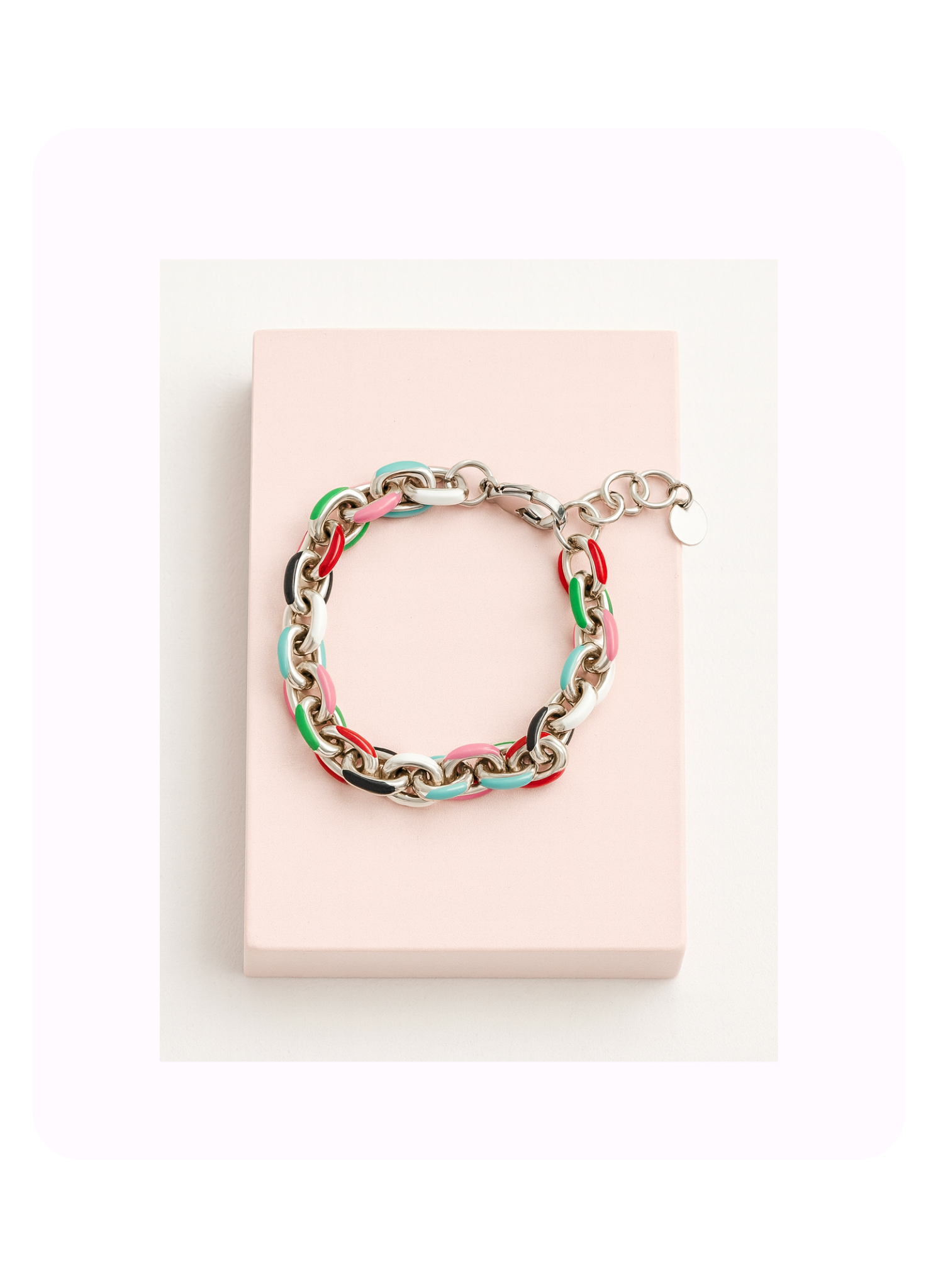 Color Silver Bracelet